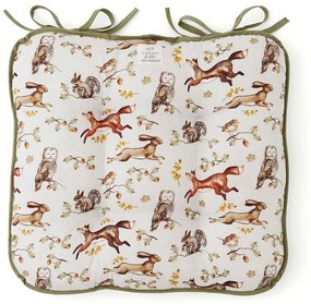 Bawełniana poduszka na krzesło 36x34 cm Forest Fable – Cooksmart ®