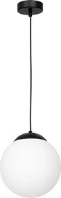 Metalowa czarna lampa wisząca E4-B82