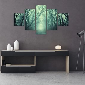 Obraz - Droga z aleją drzew (125x70 cm)