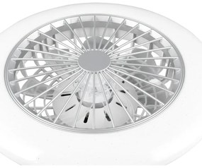 Biała lampa sufitowa LED Stralsund – Trio