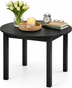 Okrągły Stół Czarny Rozkładany Kuchenny R5-F50