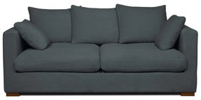 Szara sztruksowa sofa 175 cm Comfy – Scandic