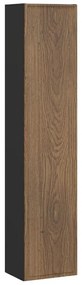Szafka łazienkowa TALIA CASELLA 1D 30 cm dąb casella/czarny mat  COMAD