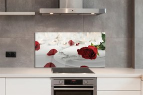 Panel nad Blat Kuchenny Wieczór przy Różach i Świecach