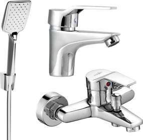 Mexen Caro R62 zestaw wannowy, chrom - 746603R62-00