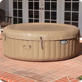 Dmuchane SPA ogrodowe 196 cm Intex 426 - jacuzzi 4-osobowe z hydromasażem i podgrzewaniem
