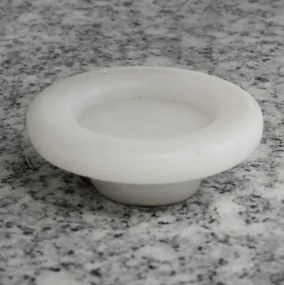 Podstawa z granitu i stali nierdzewnej kwadratowa z kółeczkami pod parasol 50 k