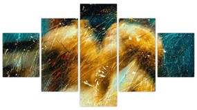 Obraz - Całujące się anioły (125x70 cm)
