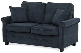 Dwuosobowa sofa ASB-4170 BLUE2, manżester,niebieska