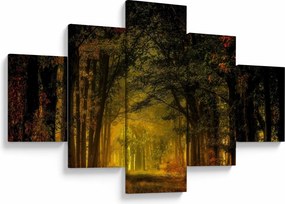 Obraz lasu (125x70 cm)