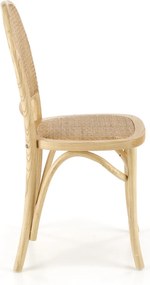 Krzesło jadalniane z rattanu naturalnego K502