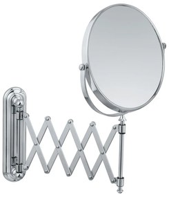 WENKO 3656241100 - Lustro kosmetyczne TELESCOPE DELUXE 23x38 cm, chrom błyszczący