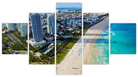 Obraz- Miami, Floryda (125x70 cm)