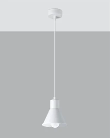 Lampa wisząca TALEJA 1 biała SOLLUX LIGHTING