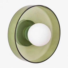 Kinkiet Łazienkowy Jaxal Verde Cactus & Ø25 Cm - Sklum