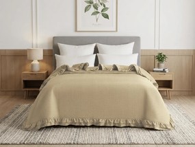 Narzuta na łóżko MONTEGO, beżowa Rozmiar: 170 x 210 cm