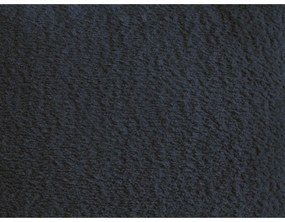 Niebieski rozkładany/ze schowkiem narożnik z materiału bouclé (prawostronny/z szezlongiem) Roxelane – Bobochic Paris