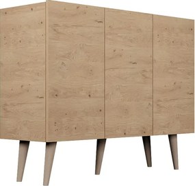 Skandynawska komoda na nóżkach dąb artisan Z2-D87