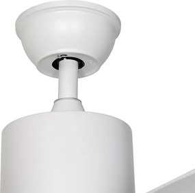 Wentylator sufitowy biały z LED i pilotem - Tak