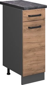 Szafka dolna do kuchni złoty dąb energetyczny 30x60x81.6 r-line