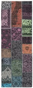 Dywan nowoczesny Michele Patchwork multikolorowy 80 cm x 195 cm