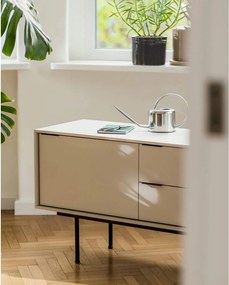 Szarobeżowa szafka pod TV 189x61x42 cm Mod – noo.ma