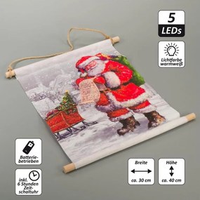 Wiszący obraz z diodą LED, 30 x 40 cm. LED, 30 x 40 cm