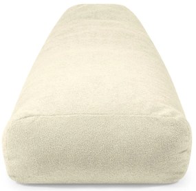 Brązowy worek do siedzenia z materiału bouclé Snug 130 – SLOWDOWN