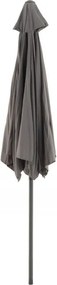 Składany parasol 2,90 m - antracyt