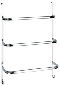 WENKO 24025100 - Wieszak na ręczniki IRPINIA 54,5x77,5 cm błyszczący chrom