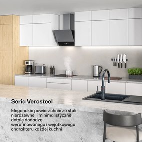 Klarstein Verosteel 45 cm Płyta grzewcza szklano-ceramiczna, 3 płyty, czarna