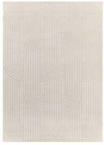 Jasnoszaro-kremowy dywan 133x190 cm Baresa – Universal