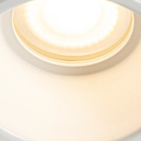 Zestaw 12 białych opraw LED GU10 50 mm IP44 - Dept Nowoczesny Oswietlenie wewnetrzne