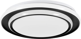Eglo 902046 - Lampa sufitowa LED MOSCHELLA LED/24W/230V Ø 40 cm czarna