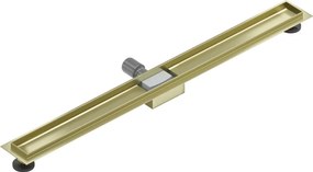 Mexen Flat korpus do odpływu liniowego 100 cm, złoty szczotkowany - 1A15100