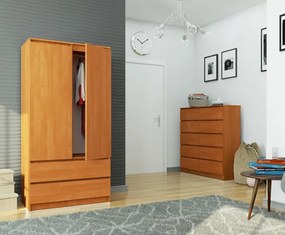 Klasyczna szafa na ubrania olcha - Hino 3X