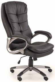 Gabinetowy czarny fotel obrotowy G2-A97