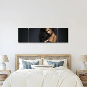 Obraz - Portret uwodzicielskiej kobiety (170x50 cm)