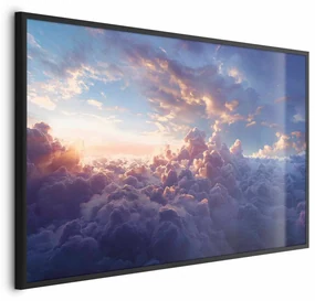 Plakat Słońce w ukryciu 30x21 cm z ramą czarną bez marginesu ARTGEIST B