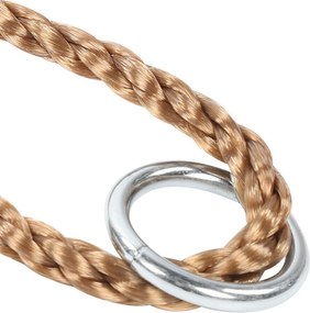 Huśtawka ogrodowa dla dzieci plastikowa Zoya czerwona 100 kg