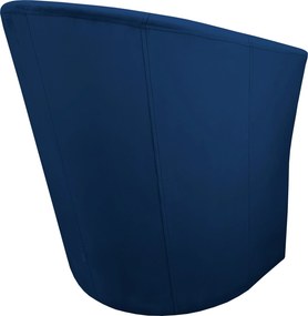 Fotel CLUB tkanina Welur elegancki fotel tapicerowany do salonu i gabinetu : Kolor tkaniny - VELVET - MG16