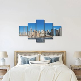 Obraz - Manhattan w Nowym Jorku (125x70 cm)