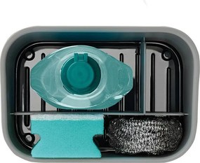 Ciemnoszary plastikowy stojak na akcesoria do mycia naczyń SinkStore – Joseph Joseph