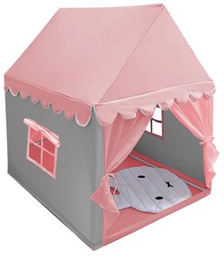 Domek dla dzieci w kilku rodzajach - różowy