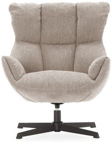Kremowy fotel Odette – Marckeric