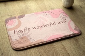 Dywanik antypoślizgowy do łazienki Dywanik antypoślizgowy do łazienki Geometryczne wzory