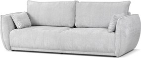 Nowoczesna sofa Loren z funkcją spania 238x102x91 cm – jasnoszara Raven 6
