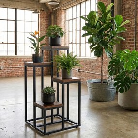 Kwietnik stojący wysoki BIOS na 4 kwiaty, 37 x 34 x 68 cm