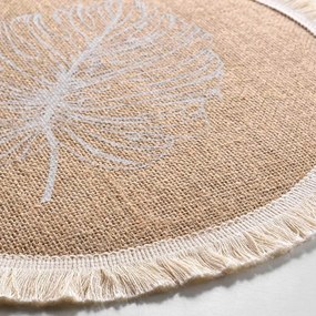 Mata stołowa z juty ø 38 cm Mogador – douceur d'intérieur