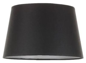 Klosz zamienny do lamp stołowych LORENZO E27 20x26 cm czarny